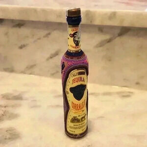 Decorative empty bottle beads 100 ml bottle